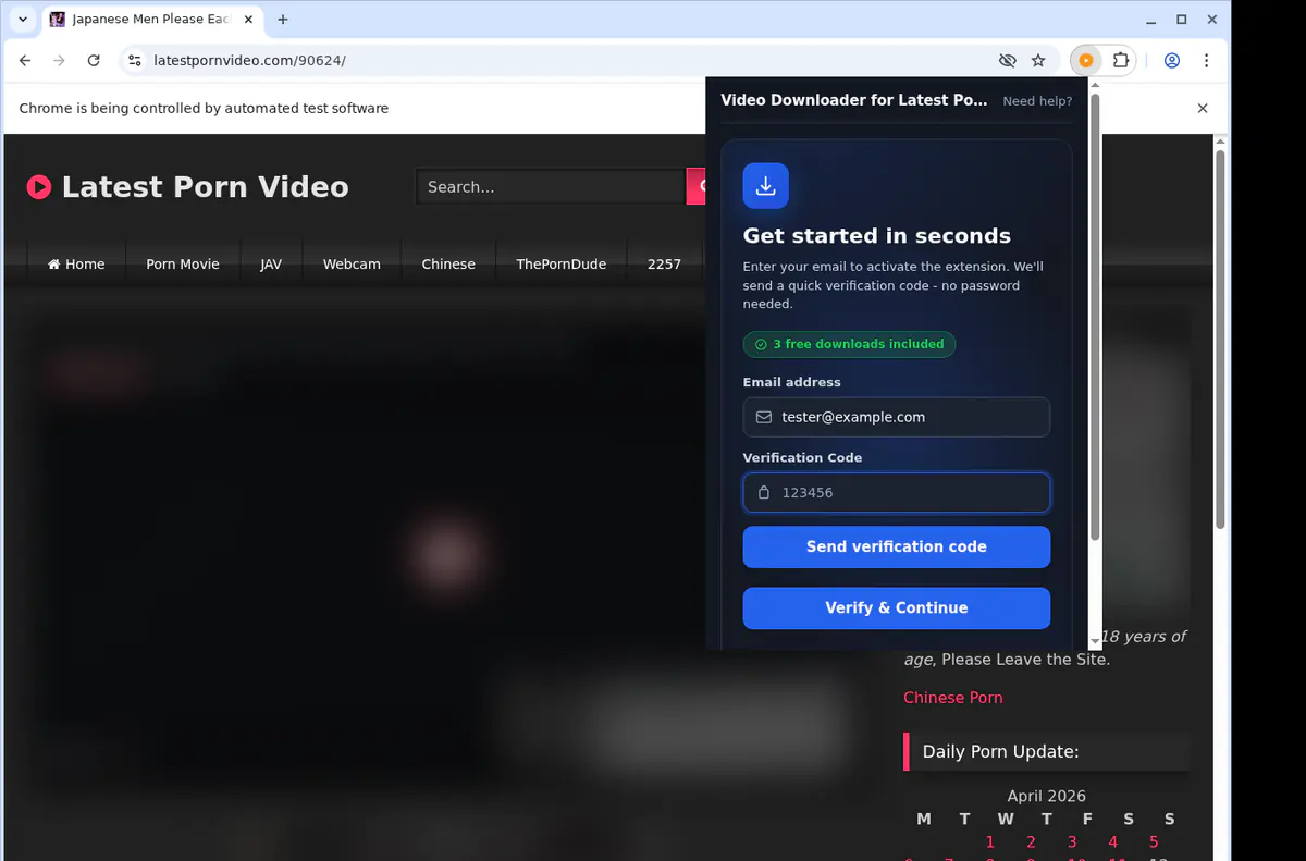 Latestpornvideo Video Downloader screenshot 4